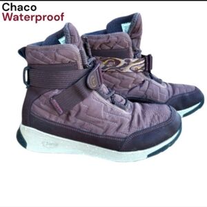 Chaco Waterproof Borealis Peak Ankle Boot Hike Walk Climb Mahogany Women 6.5